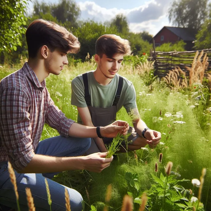 AI示意圖：微小綠意，綻放強大新鮮生命