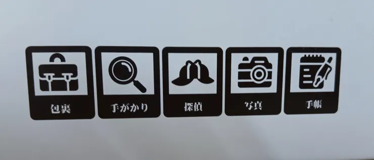 ▲ 道具種類標示