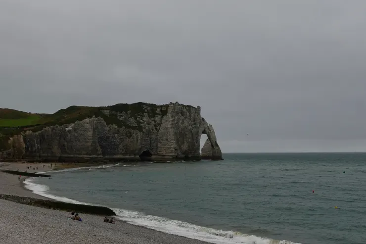 最有名的母象懸崖（Falaise d'Aval）