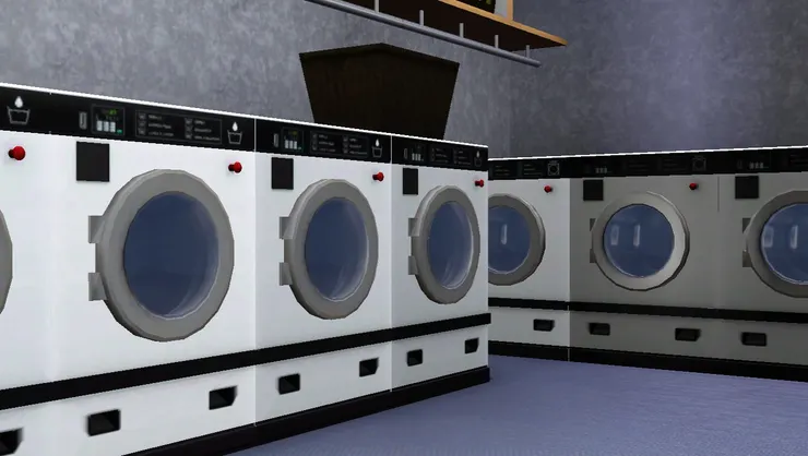 這家洗衣店我沒有安裝很多洗衣和乾衣機，其他店真的超多！我這家簡單些就好。