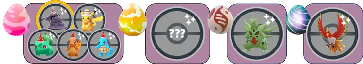 八週年懶人包 團體戰列表