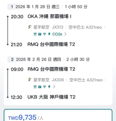 ✈️外站機票台中篇實戰 EP.2：神戶 +沖繩
