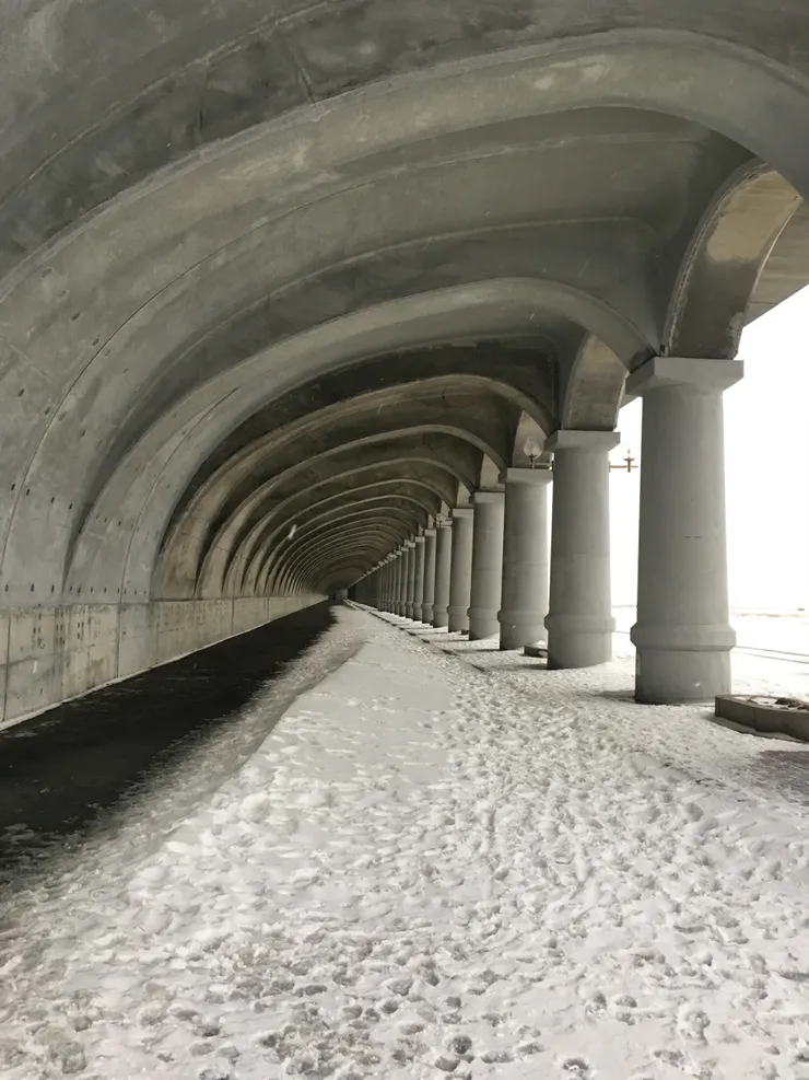 稚内港北防波堤穹頂