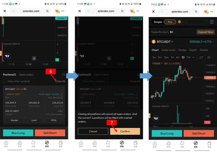 Binance交易所｜去中心化的永續合約交易平台 Aster 使用教學