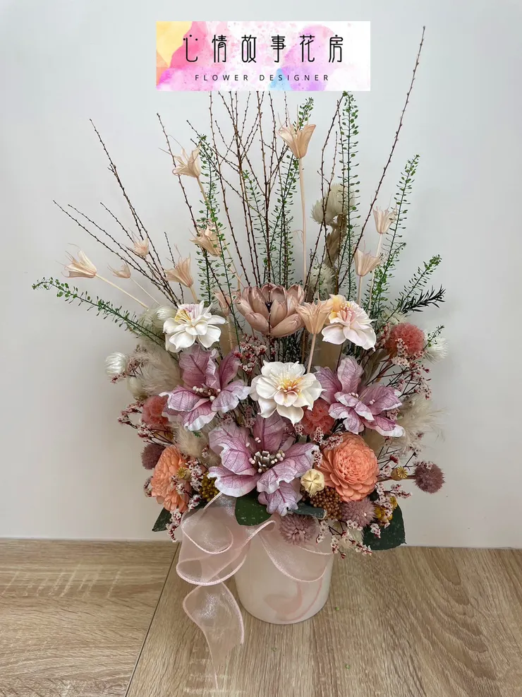 台南乾燥花選擇:心情故事花房