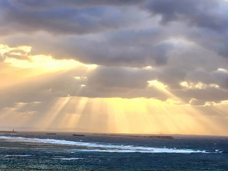 頂樓有看海觀景台