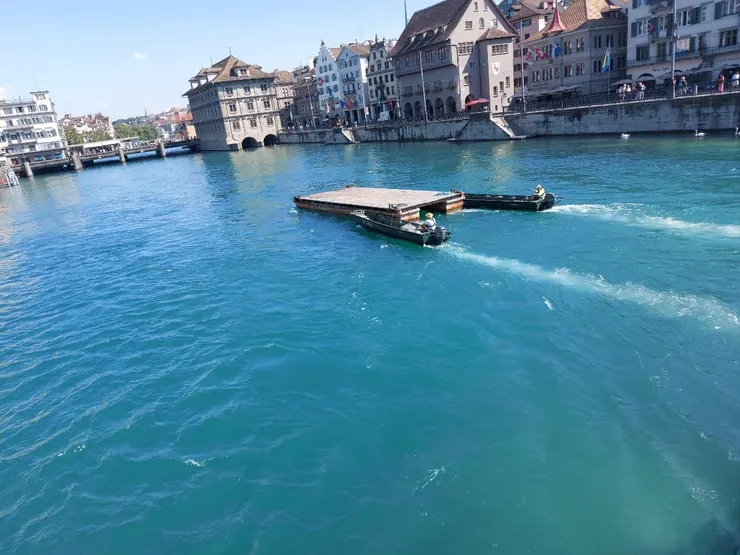 利馬特河仍是水量豐沛