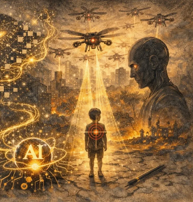 當AI成為戰場的光，我們還看得見人嗎？