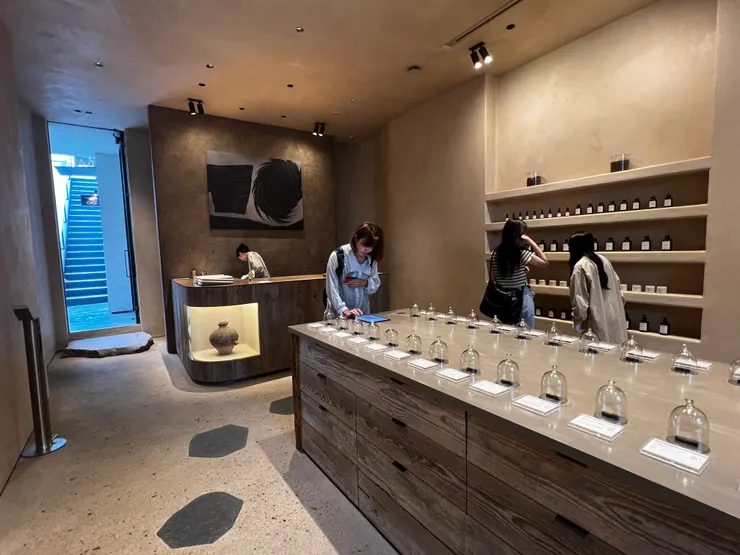 精緻的香氛產品店