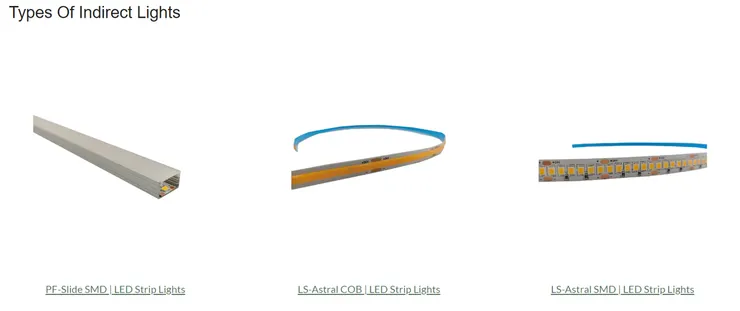 Types Of Indirect Lights-TJ2 Lighting