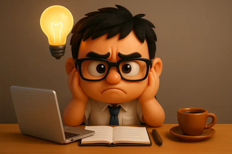 絞盡腦汁，看看腦汁是什麼顏色😱