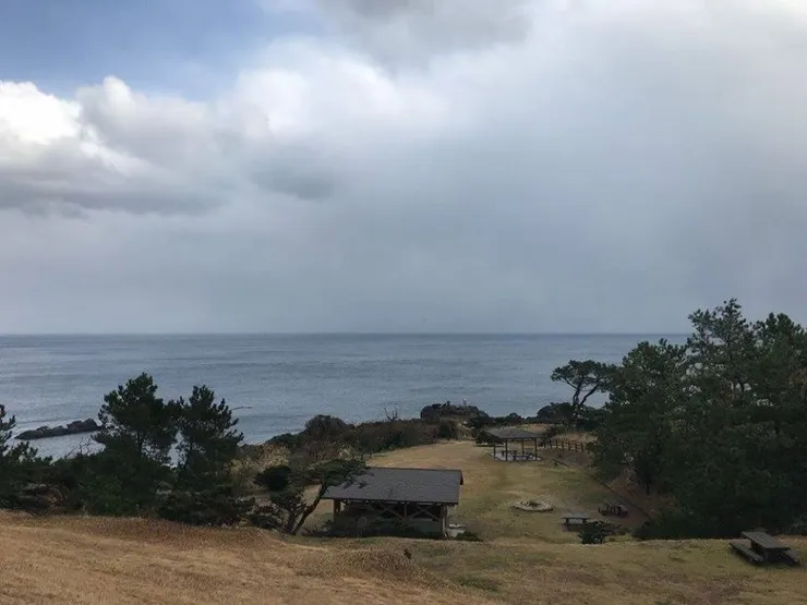 圖中便是元軍登陸的壇之浦。