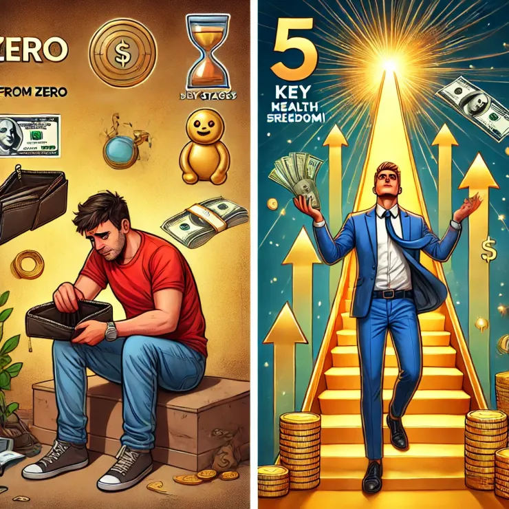 從零到財富自由!揭秘5大階段,讓你的財富指數級增長!