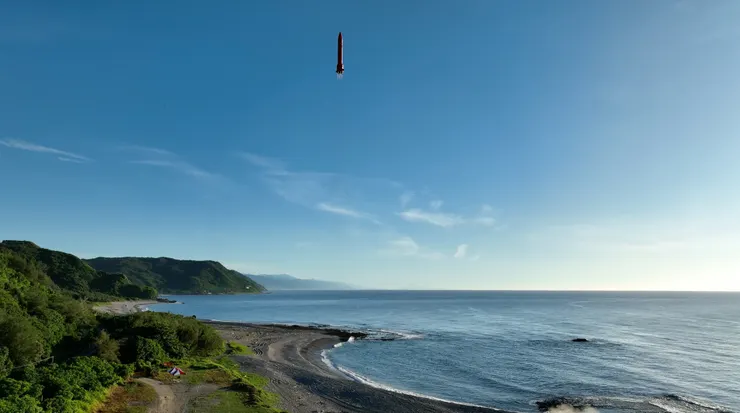 探空火箭「HTTP-3A」 摘取:國家太空中心 FB貼文