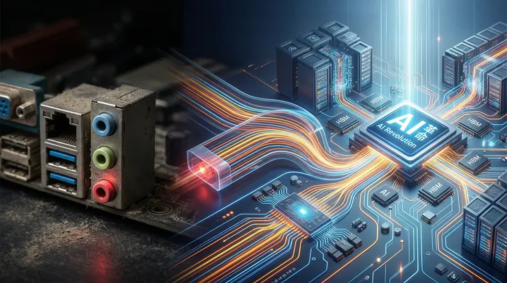 從Toslink紅光到矽光子