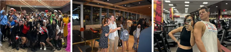 Halloween Party & Thunderbird Pub Night&nbsp; & Downtown Gym