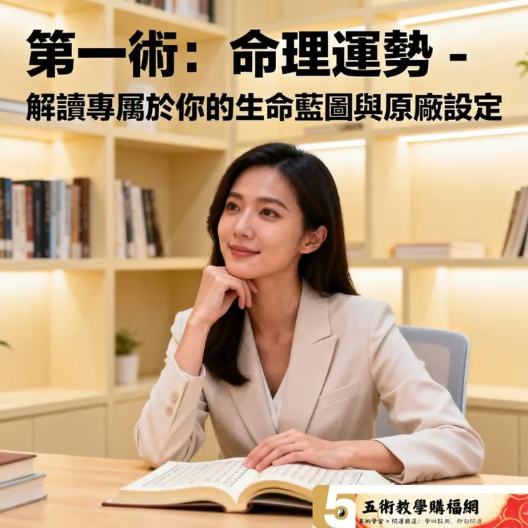 第一術：命理運勢 - 解讀專屬於你的生命藍圖與原廠設定