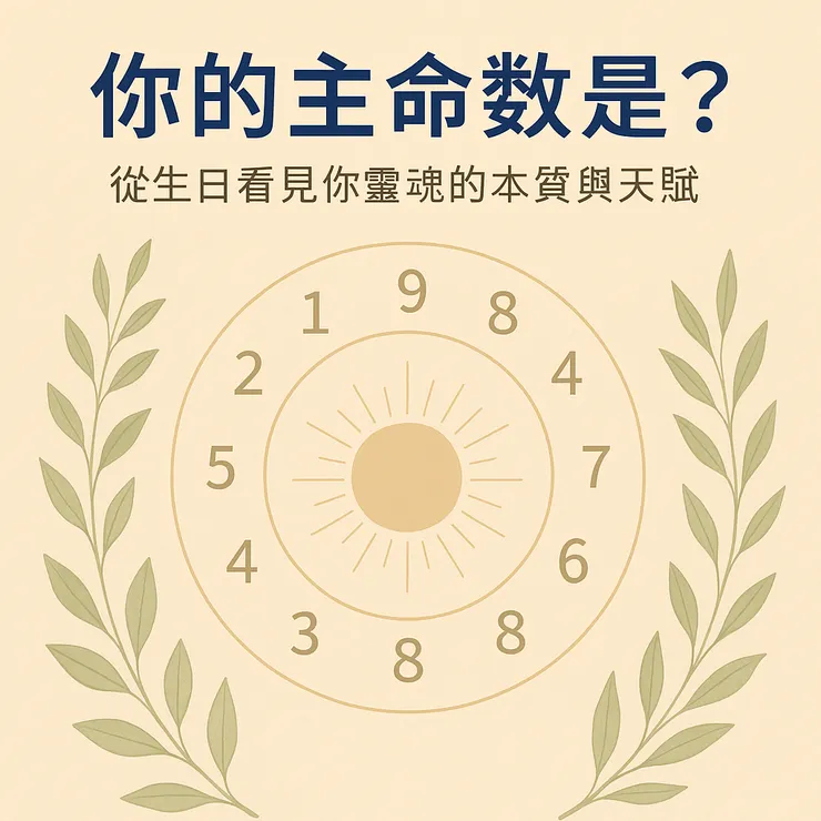 你的主命數是?