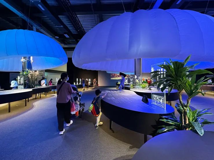 任何公共空間夠不夠寬敞，在在都影響♿️外出的自由空間。［2023客家文化會館］。