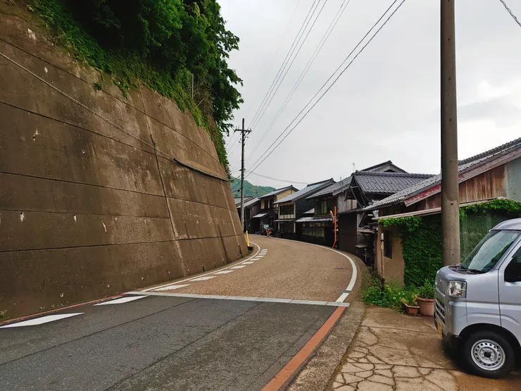 伊根老街道分界