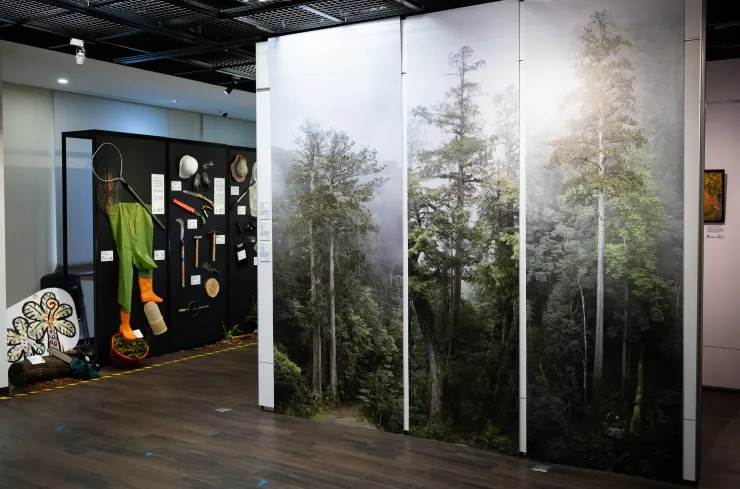 光去看這三幅巨大版等身照,就可以駐足良久。