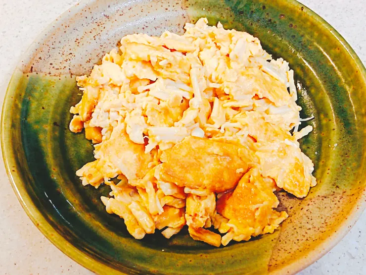 金針菇炒蛋                                                                 梵靈乾坤工作室提供