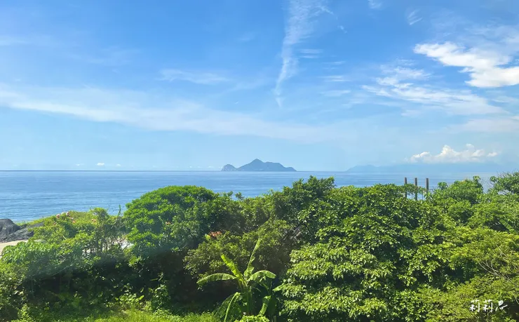 火車上看見龜山島