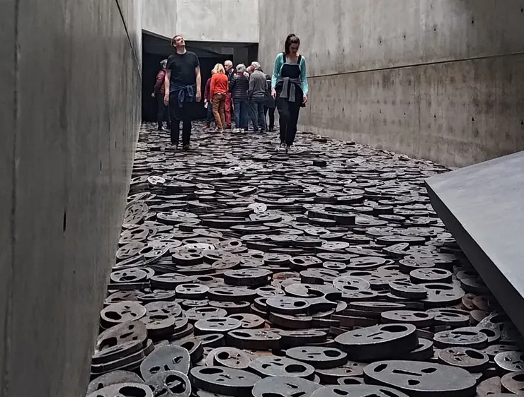 柏林猶太人博物館內的紀念區