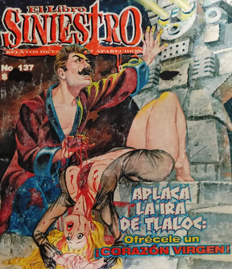 圖六 《El Libro SINIESTRO》第37期 封面 1999
