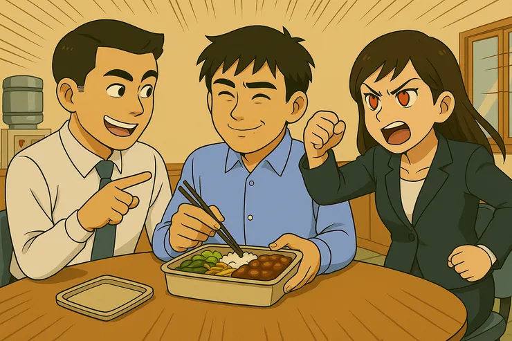 「欸！注意一下身材好嗎？」「我身材怎樣？好好講話喔！」