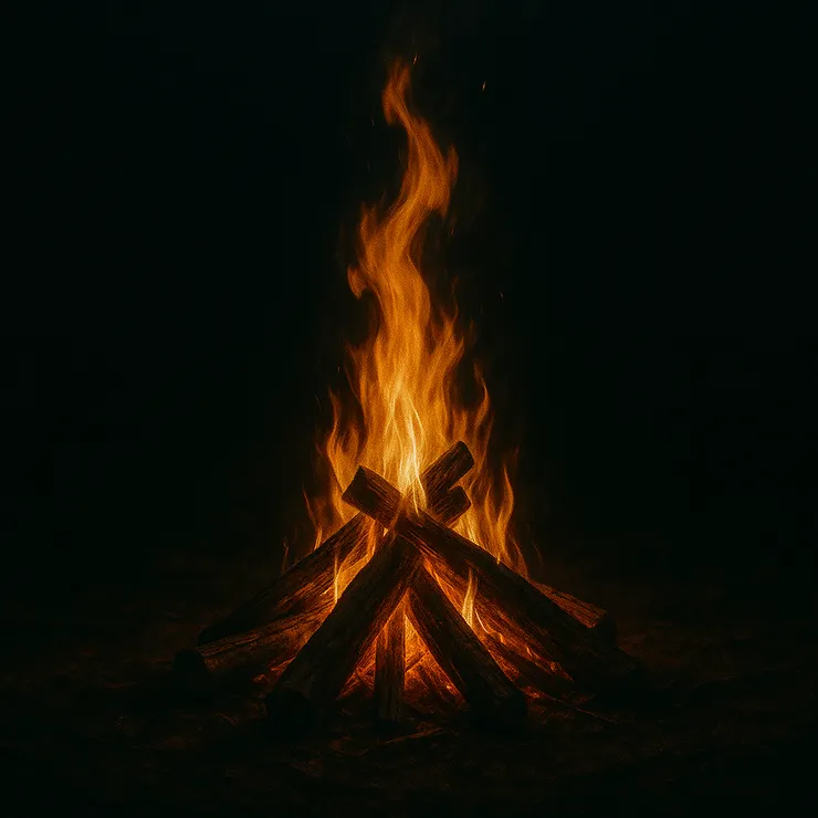 慾望是燃料，責任是火架；唯有兩者並立，火光才能長明。