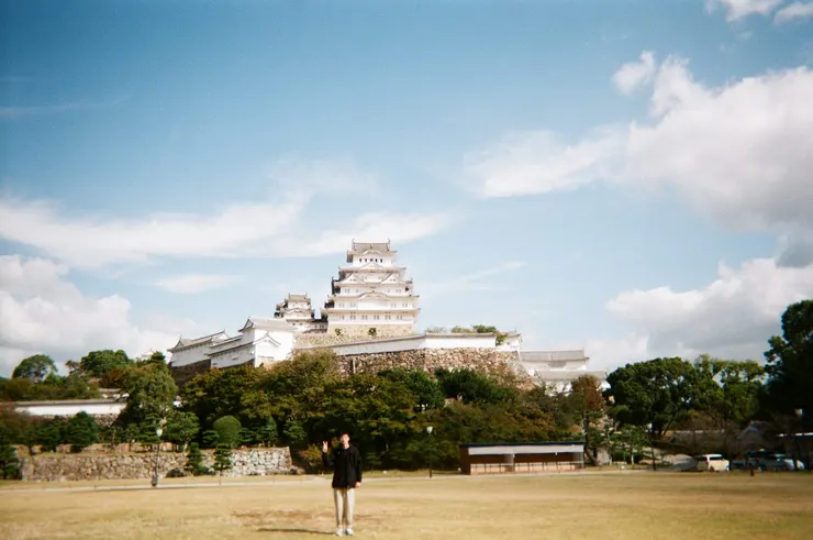 是姬路城！(位於日本兵庫縣姬路市) by&nbsp;Fuji即可拍