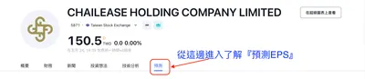 TradingView有法人預估EPS、營收，免費的！