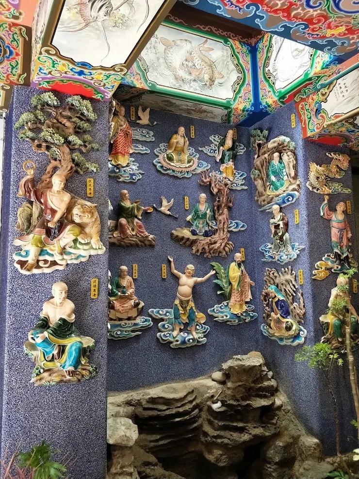 精緻的十八羅漢尊者（圖片截圖於網路）