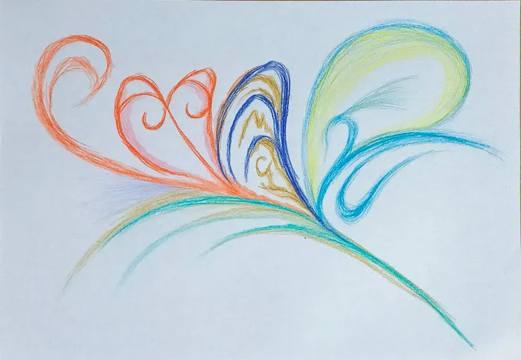 作者直覺繪畫：《獨一無二》