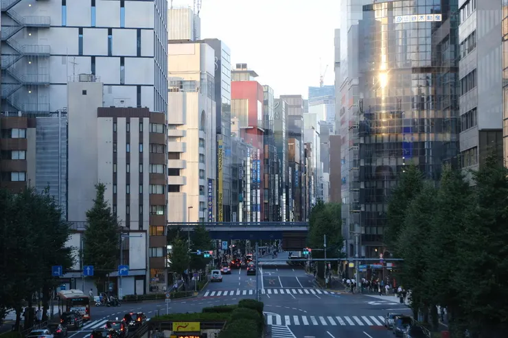 山手線與海鷗線轉乘風景