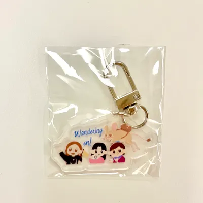 開箱獎品！收到步履不停的鑰匙圈，好可愛～✈️