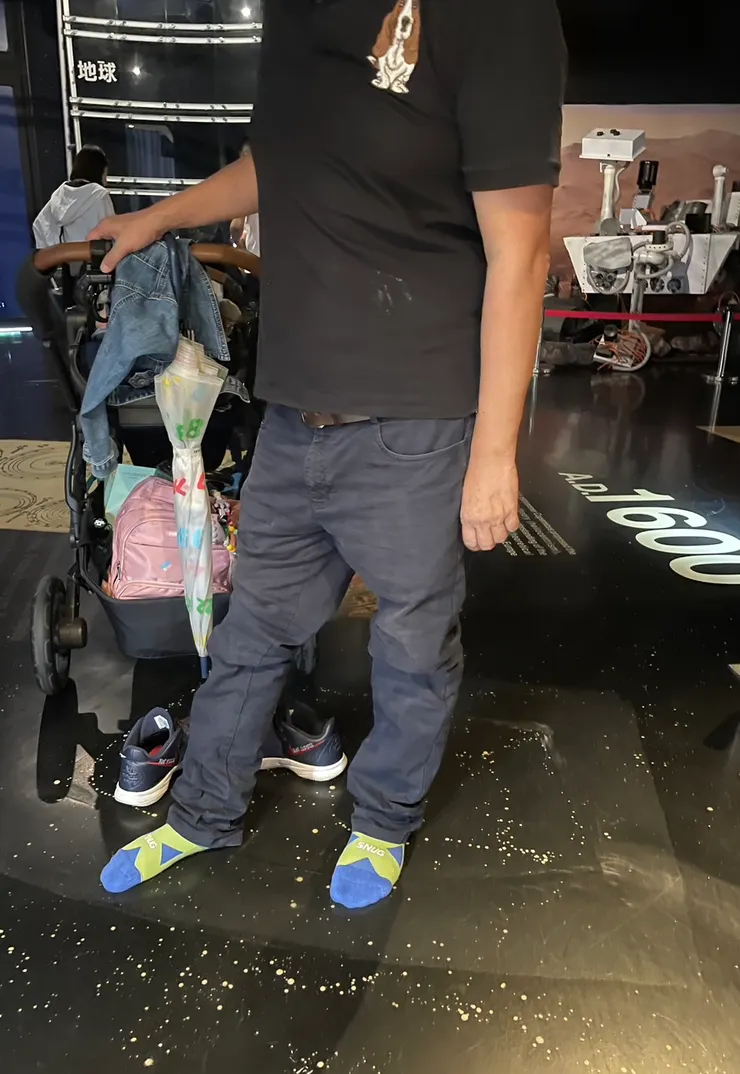 終於拖鞋不在困擾大腸爸