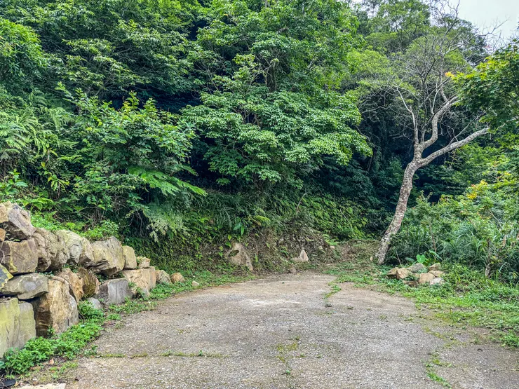 回望牌子山登山口~~👋掰掰~~