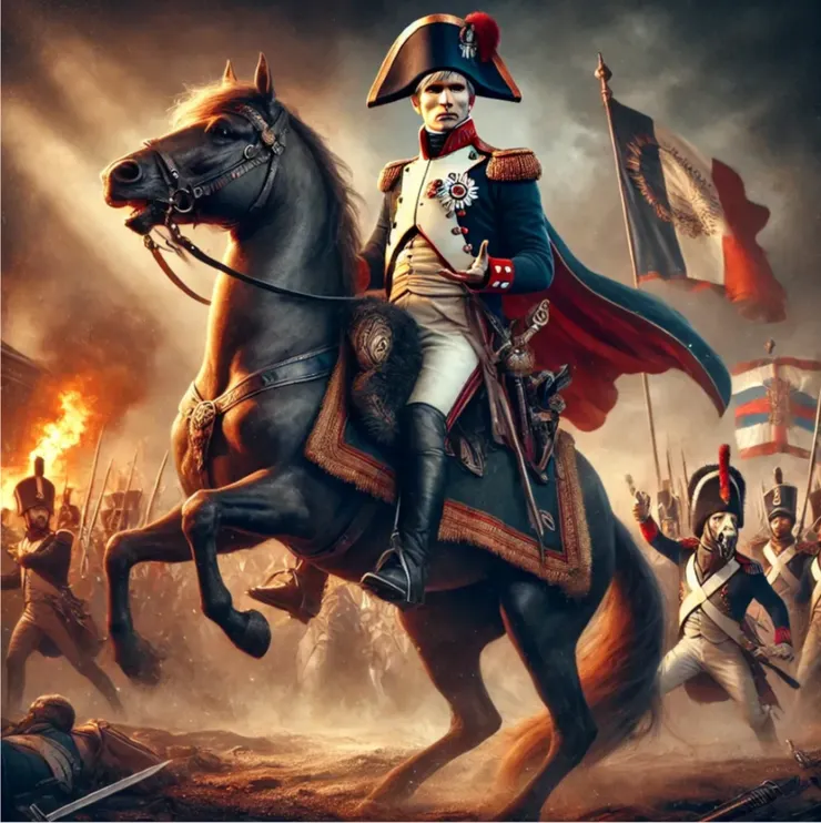 後面士兵的臉好恐怖…