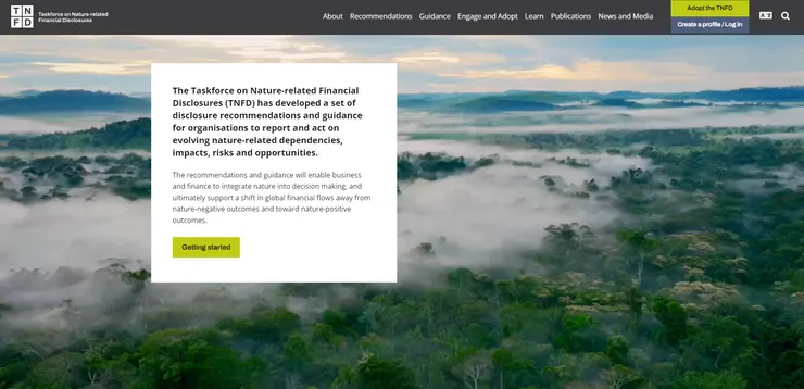 TNFD 發布 1.0 正式版本,資料來源:TNFD