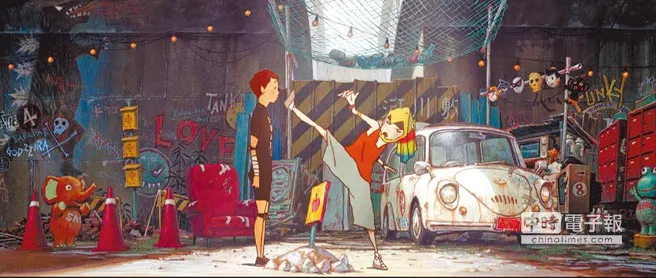 雖然小白看起來是個笨拙的鼻涕鬼,可是小白動作也超敏捷啊XD