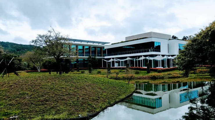 陳列廳與圖書館，可惜圖書館不開放給一般民眾