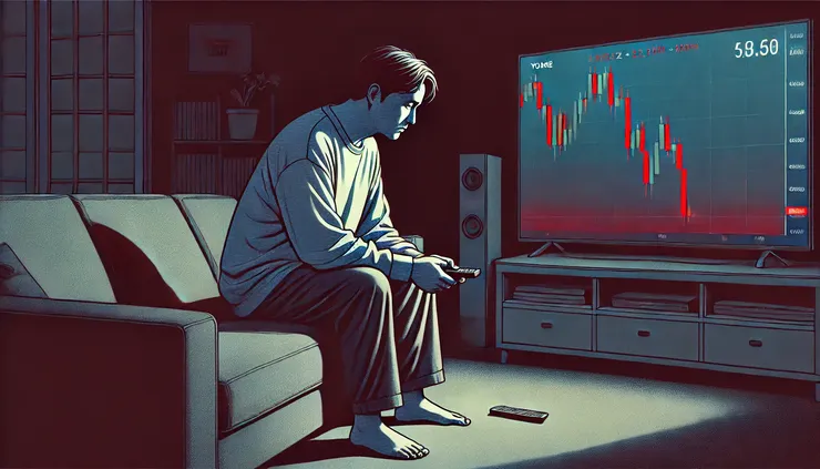 市場的紅字，現在看起來像生活費的裂縫