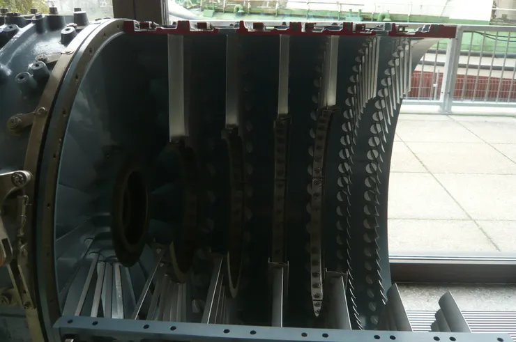 壓縮機定子-攝於德意志博物館