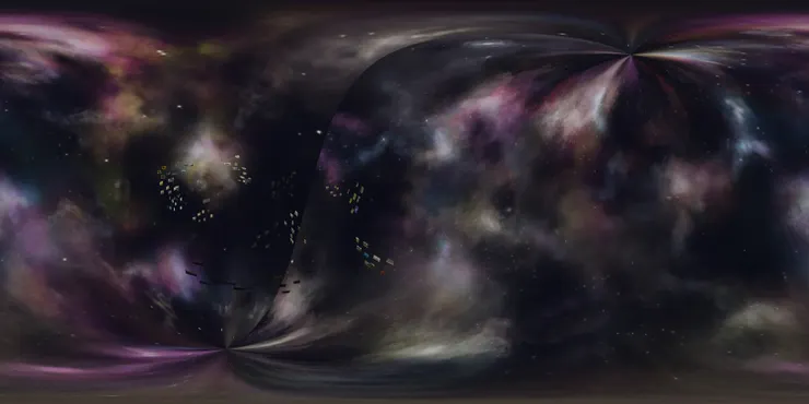 VirtualscapeB360_漂流在宇宙的記憶碎片/ VirtualscapeB360_ Drifting Memory Fragments in the Universe
