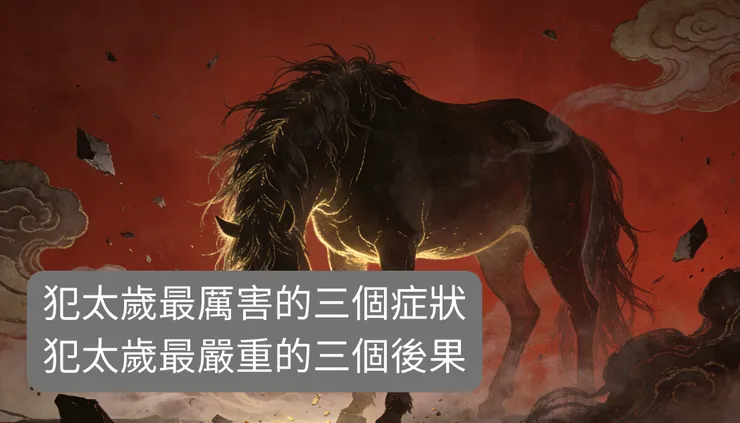 犯太歲最厲害的三個症狀和最嚴重的三個後果