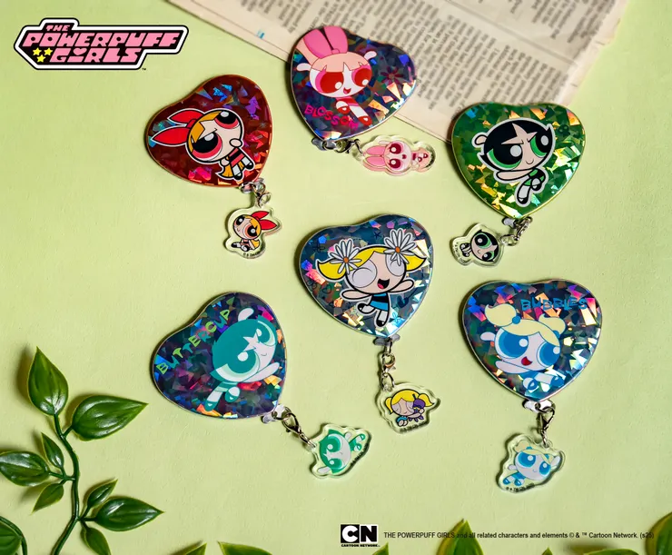 《飛天小女警》_心型徽章$99