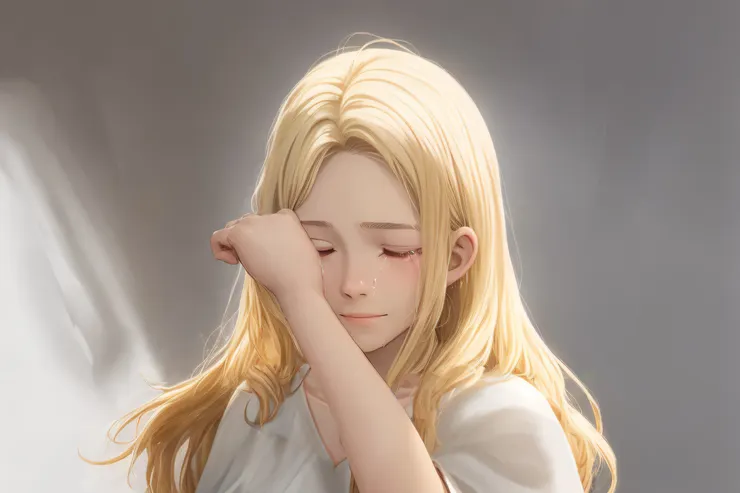 巫娜・莫瑞趕緊伸手拭去眼角淚水,抿起的嘴角用力微笑。