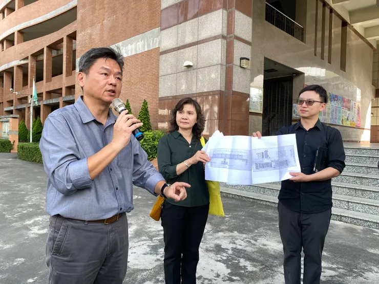 許建築師解釋伸縮縫